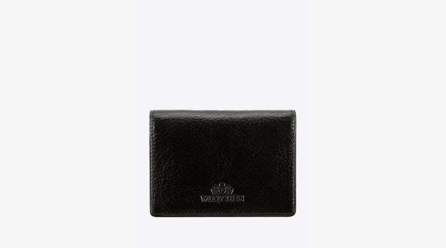 Leather Black Business Card Case