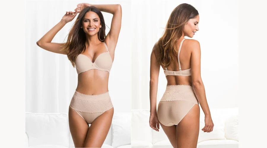 Medium Degree Body shape briefs in Powdery color