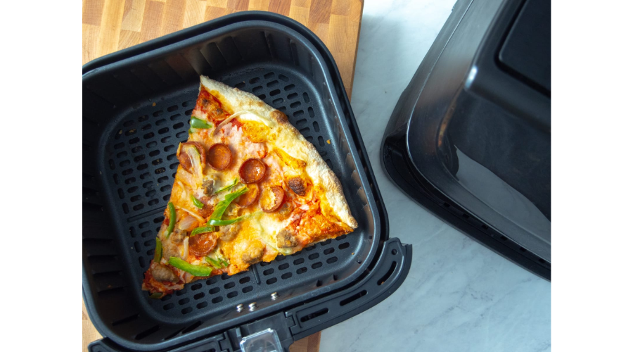 Reheat pizza in an air fryer | Findwyse