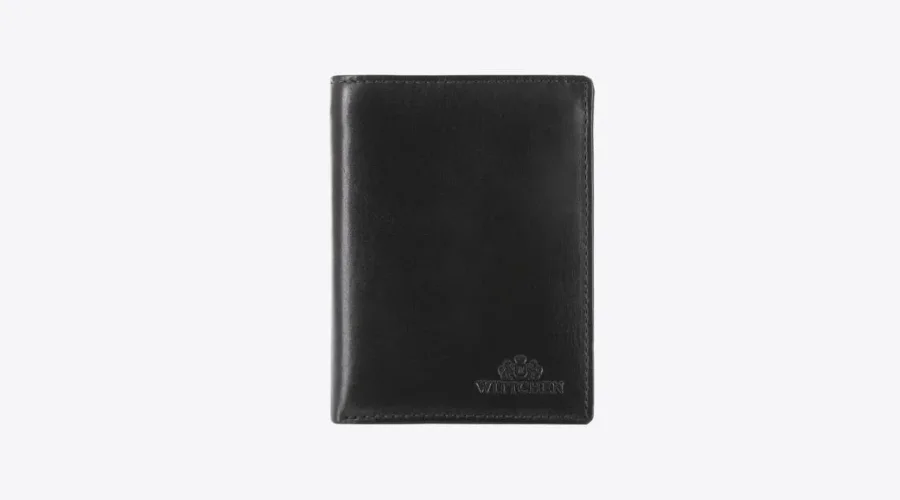 Wallet Made of Natural Black Leather