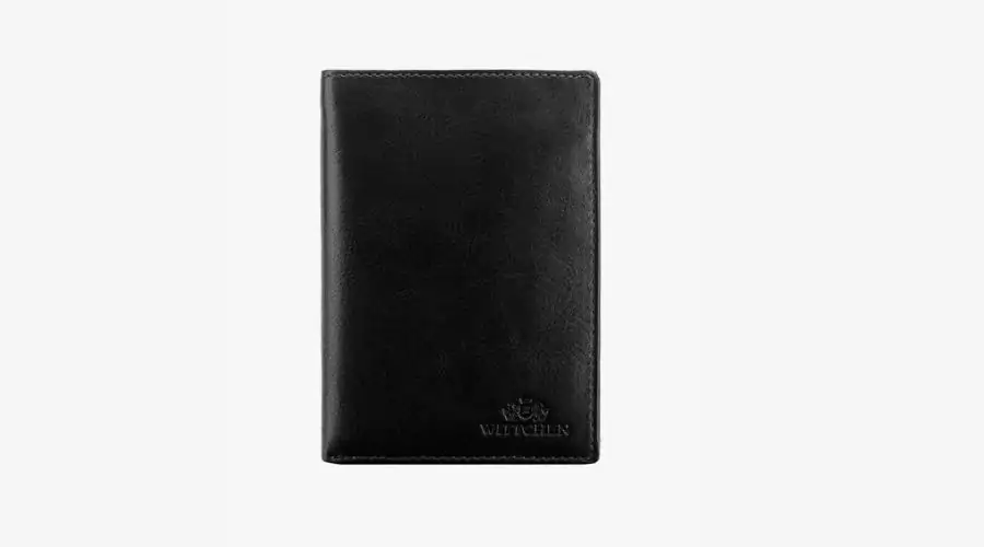 Men's Wallet Black Natural Leather
