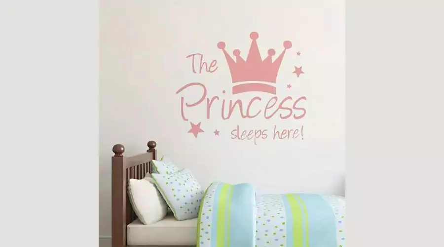 1 set The Princess Pink Stickers