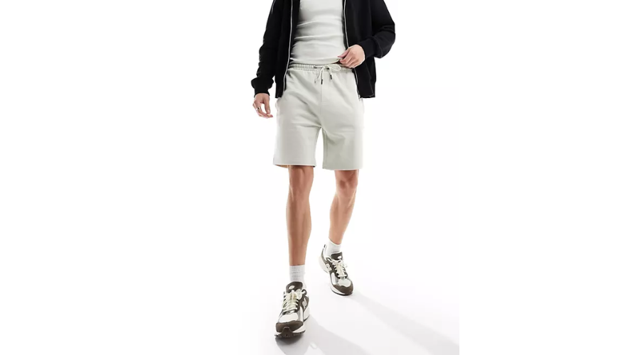 Brave Soul – Jersey shorts in light grey | Findwyse