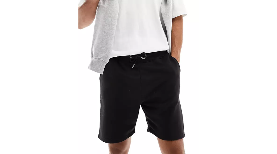 DTT – Jersey shorts in black | Findwyse