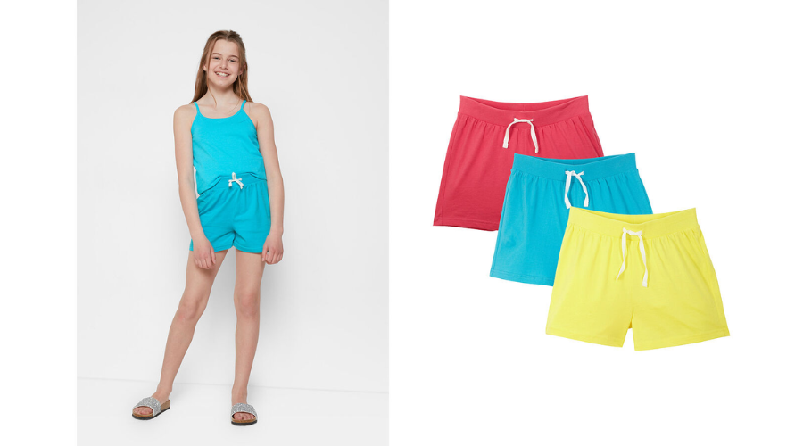 Girls Shorts Pack of 3 | Findwyse