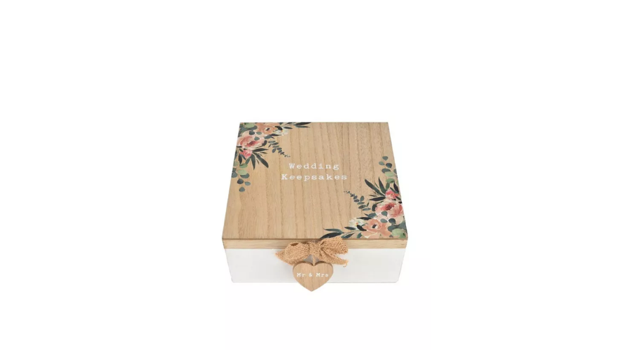 Mdf Keepsake Box "Wedding Keepsakes" | Findwyse