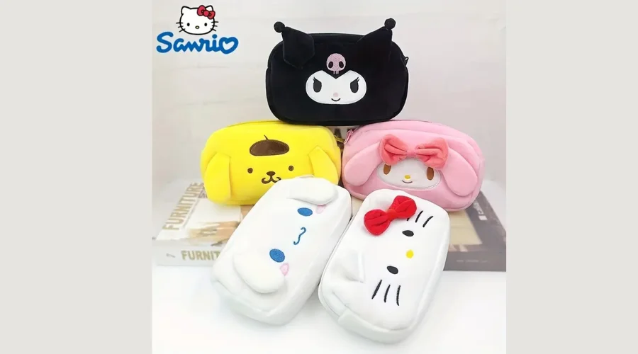 Sanrio Hello Kitty & Friends Plush Pencil Case