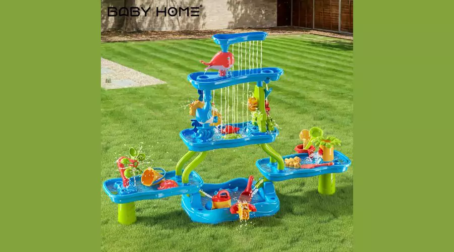 Babyhome 5-Tier Sand Water Table And Water Play Table Toys