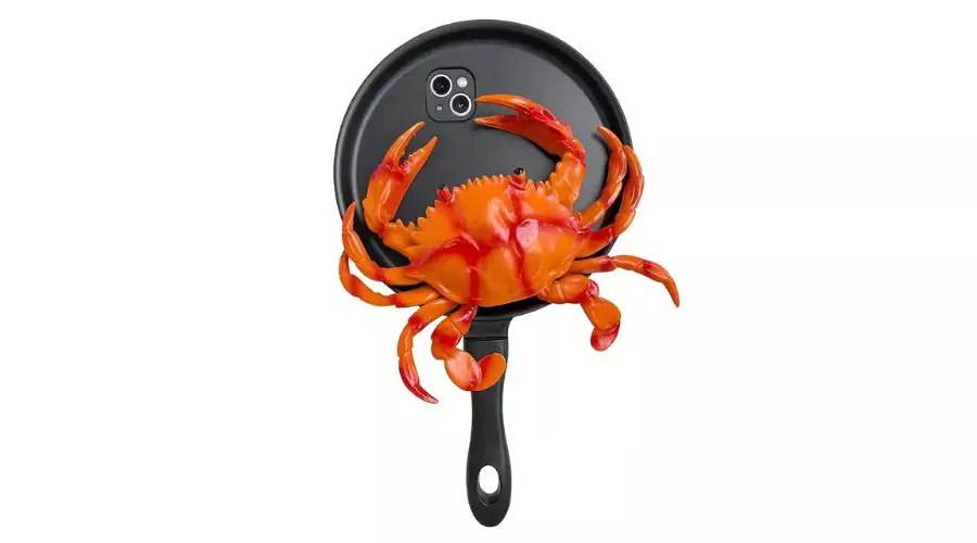 Funny Seafood Phone Case, Creative Crab, Lobster Phone Case