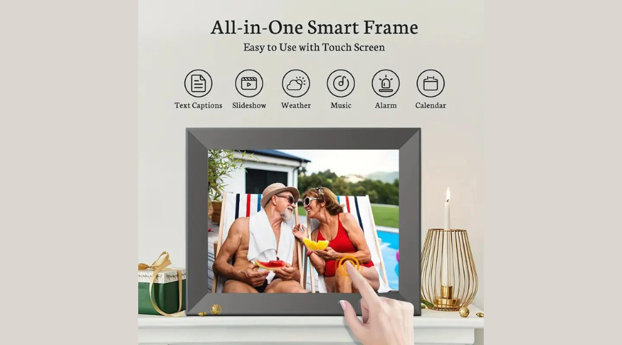 15-inch Large Digital Frame With 32GB