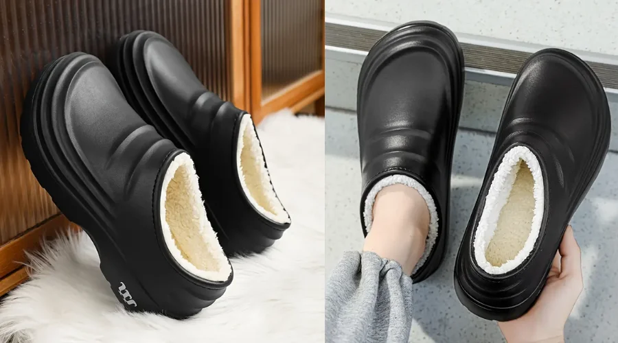 Comfortable Women Solid Color Platform Clogs