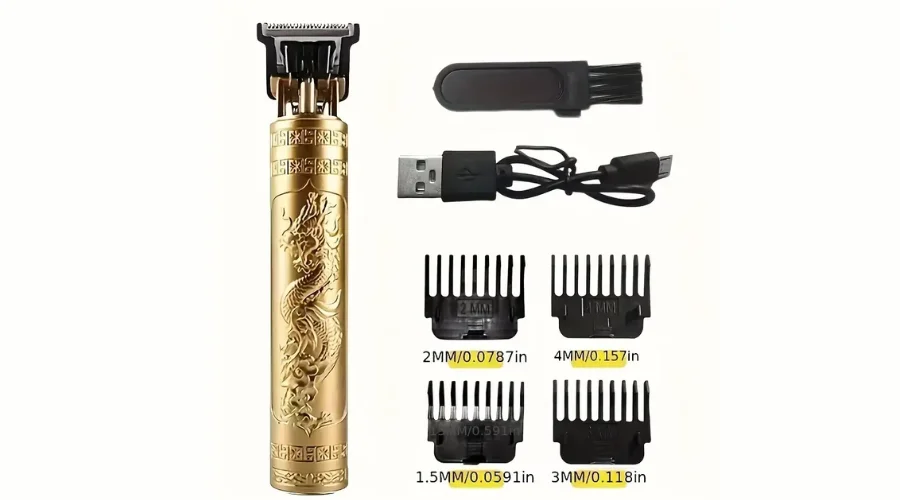 Professional Electric Engraved Hair Clipper