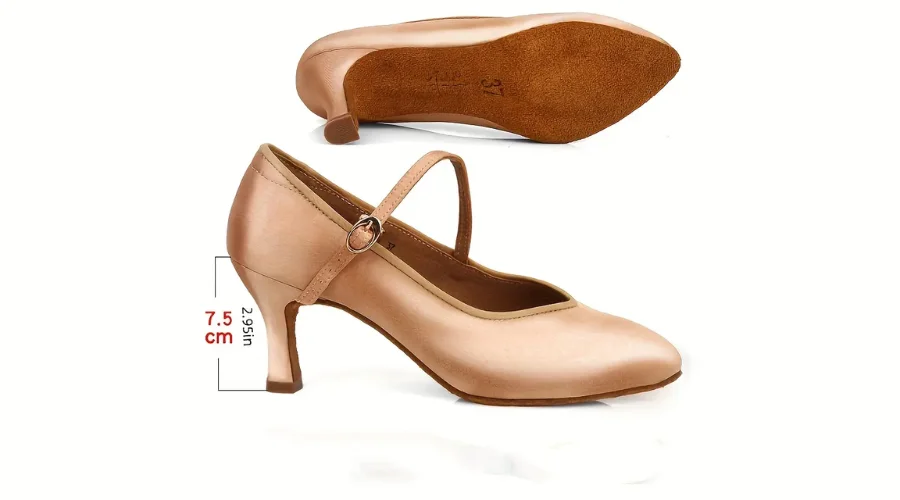 Stylish Mid Heel Dance Shoes for Women 