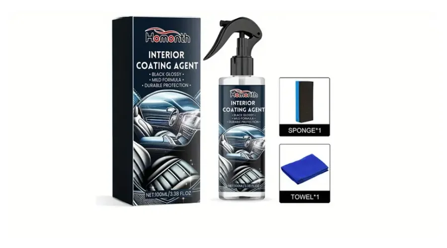 Two-Piece Car Interior Cleaner