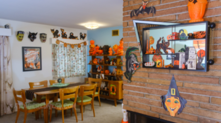 vintage halloween decorations