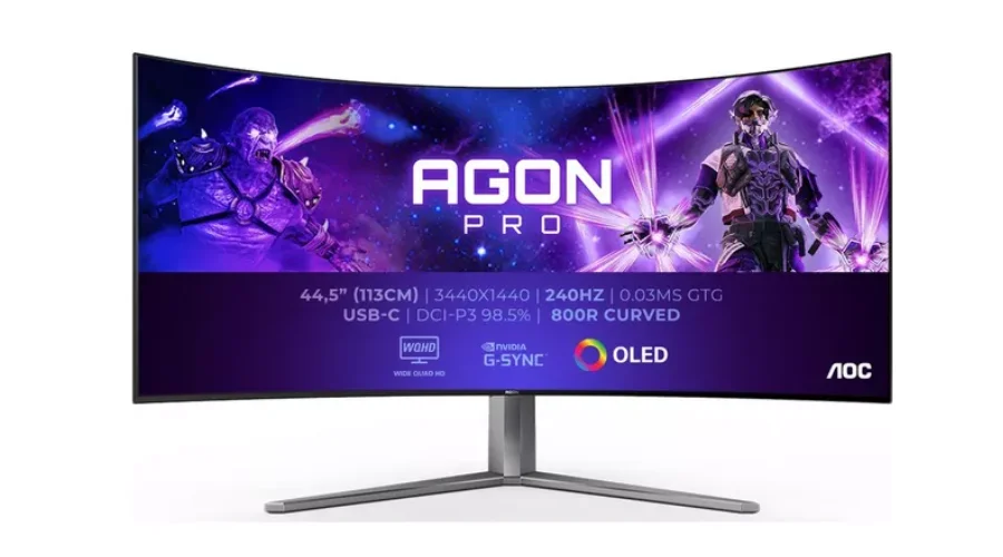 AOC AGON PRO Curved OLED Gaming Monitor