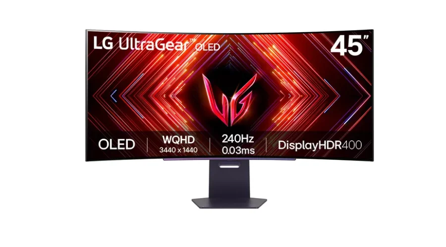 LG UltraGear Curved OLED Gaming Monitor 