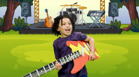 children's electric guitar