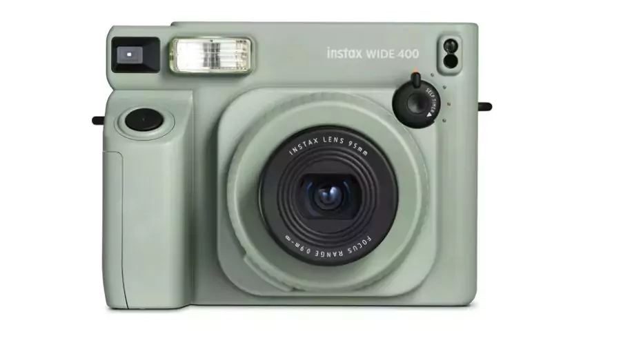 Wide 400 Instant Camera in Sage Green Colour