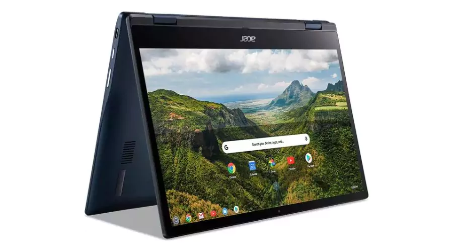 Blue ACER Spin 513 LTE 13.3" 2-in-1 Chromebook With 128 GB eMMC, and Snapdragon 7c Gen 2 