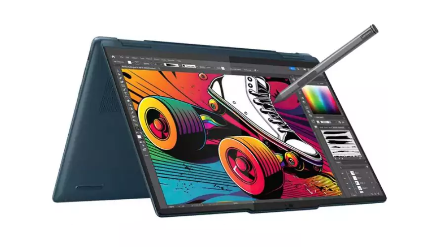 LENOVO Yoga 7 14" 2 in 1 Laptop in Tidal Teal with 512 GB SSD and Intel® Core™ Ultra 7