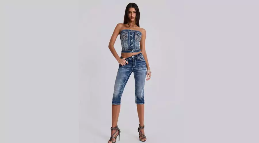 Rock Revival Capri Jeans