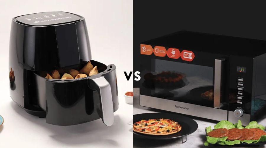 Microwave Ovens vs. Air Fryers Features
