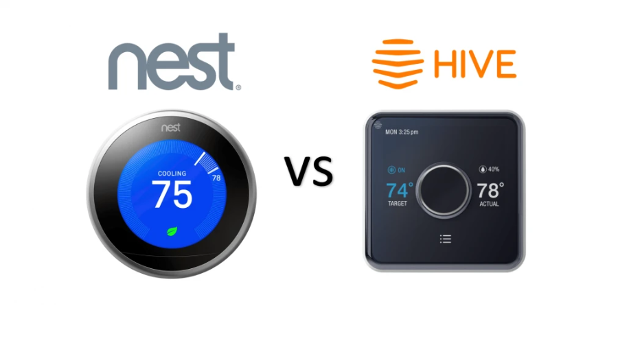 Nest vs. Hive Smart Thermostat