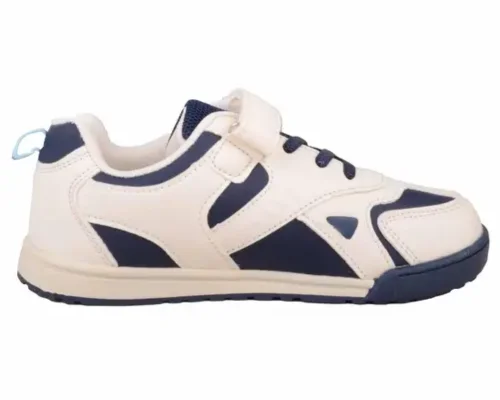 Childrens Easy Slip On Wide Fit Ankle Shoe with Chunky Sole