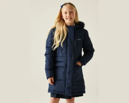 Fabrizia Water-Repellent Insulated Baffled Jacket