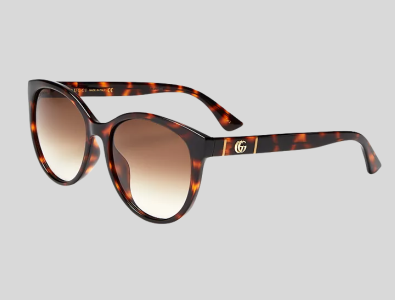 Gucci Round Sunglasses, 56mm